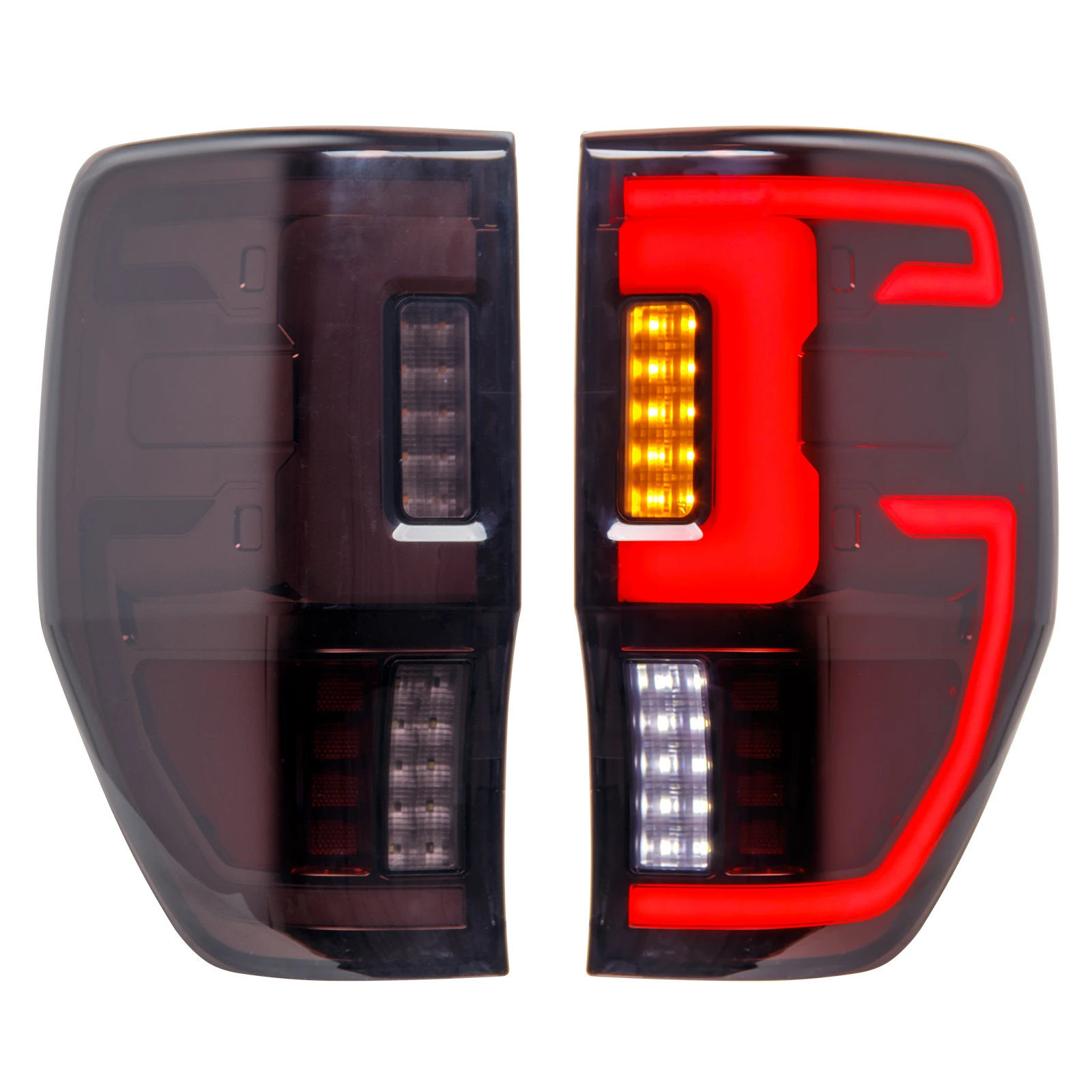 Premium Full LED Tail Lights for Ranger 2012-2022 - Sequential Turn Signals & Enhanced Parking Lights
Premium Full LED Tail Lights for Ranger 2012-2022 - Sequential Turn Signals & Enhanced Parking Lights
