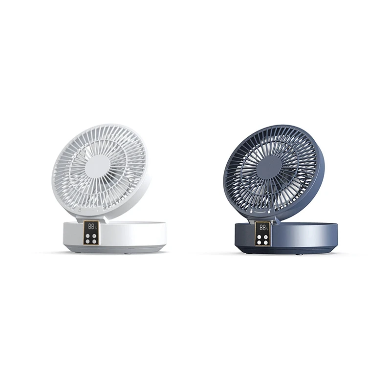 Portable Fan With LED Light 4000Mah Rechargeable Digital Display Desktop Fan Summer Fan Bedroom Desk Cooling Fan
Portable Fan With LED Light 4000Mah Rechargeable Digital Display Desktop Fan Summer Fan Bedroom Desk Cooling Fan