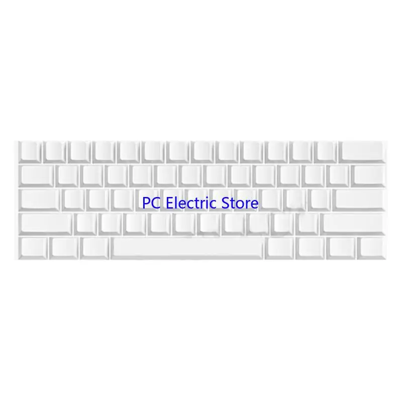 F19C 61 Key Original Profile White Keycaps No Lettering Durability PBT For Minimalist Keyboard Lovers And Office Use
F19C 61 Key Original Profile White Keycaps No Lettering Durability PBT For Minimalist Keyboard Lovers And Office Use