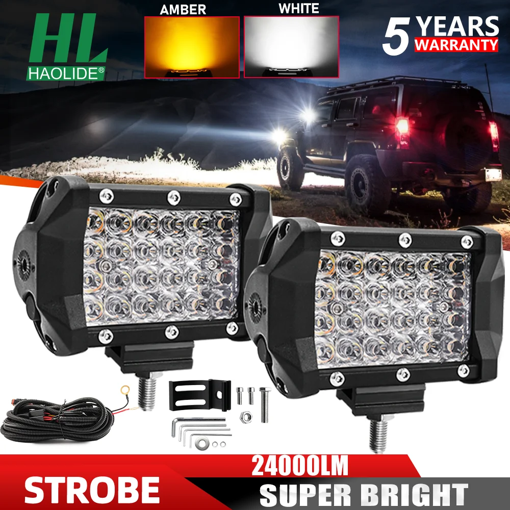 HAOLIDE 4-дюймовая стандартная строка 4x4 внедорожник 12 В, прожекторы, Автомобильные противотуманные фары для грузовика, сельскохозяйственного трактора, 2400 лм, Φ Bar/work
HAOLIDE 4-дюймовая стандартная строка 4x4 внедорожник 12 В, прожекторы, Автомобильные противотуманные фары для грузовика, сельскохозяйственного трактора, 2400 лм, Φ Bar/work