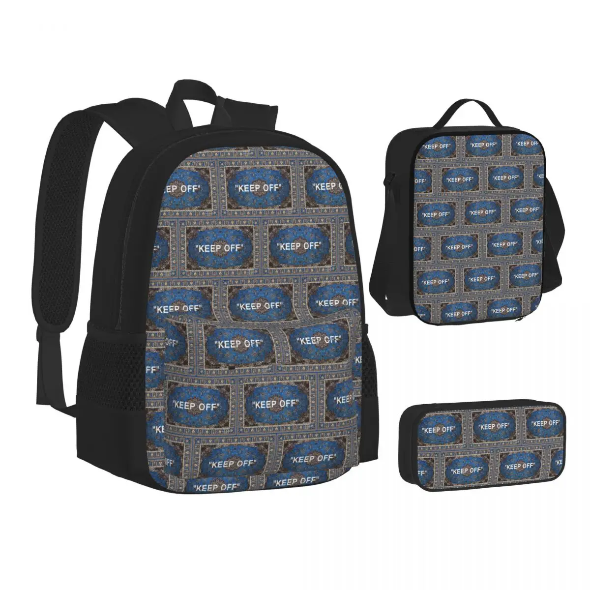 KEEP OFF 5 Backpacks Students Bookbag School Bags Kids Rucksack Lunch Bag Pen Bag Three-Piece Set
KEEP OFF 5 Backpacks Students Bookbag School Bags Kids Rucksack Lunch Bag Pen Bag Three-Piece Set