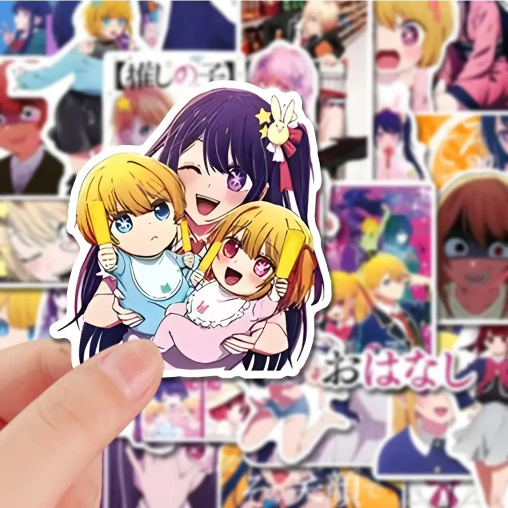 10/30/50pcs Anime OSHI NO KO Stickers Kawaii Girl Hoshino Rubii Decals Suitcase Guitar Laptop Fridge Waterproof Cute Sticker Toy
10/30/50pcs Anime OSHI NO KO Stickers Kawaii Girl Hoshino Rubii Decals Suitcase Guitar Laptop Fridge Waterproof Cute Sticker Toy