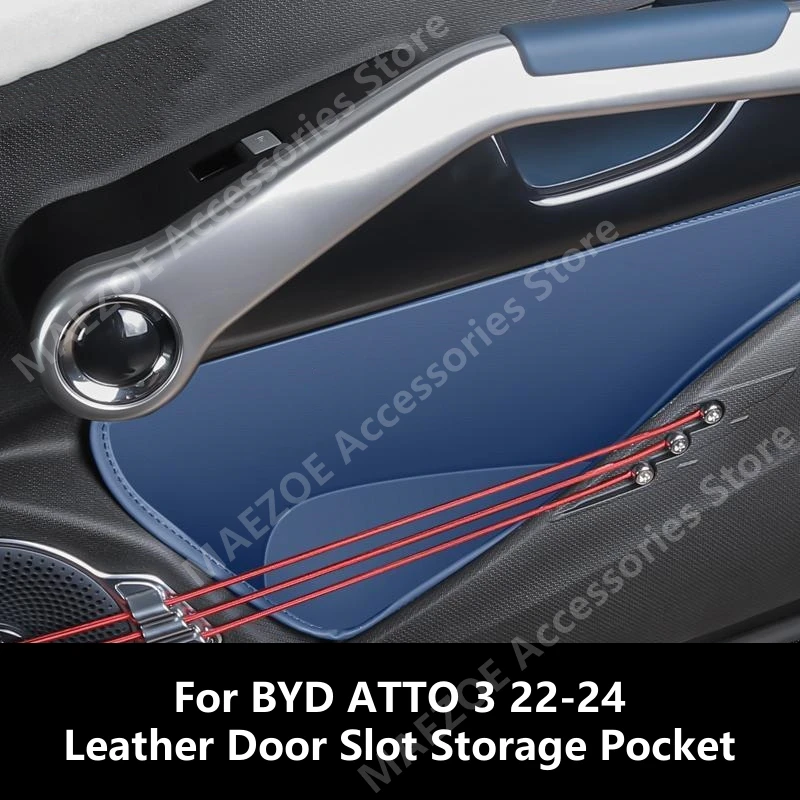 For BYD ATTO 3 22-24 Leather Door Slot Storage Pocket,Car Interior Decoration Modification Accessories Refit
For BYD ATTO 3 22-24 Leather Door Slot Storage Pocket,Car Interior Decoration Modification Accessories Refit