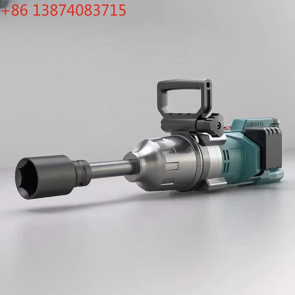 003 Super heavy-duty 1 inch electric power brushless impact wrench 4000nm 1600w battery high torque 42V cordless impact wrench
003 Super heavy-duty 1 inch electric power brushless impact wrench 4000nm 1600w battery high torque 42V cordless impact wrench