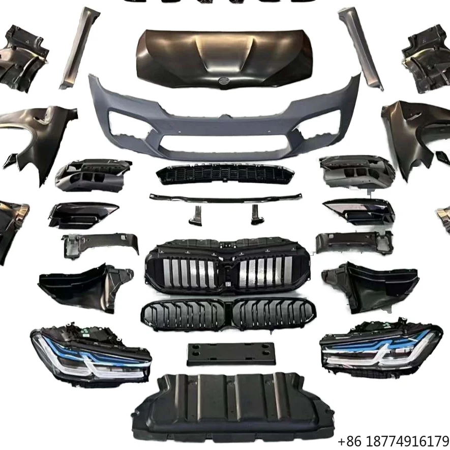 Upgrade to F90 LCI M5 Front Bumper Fenders Headlights Kit Car Body Kits
Upgrade to F90 LCI M5 Front Bumper Fenders Headlights Kit Car Body Kits