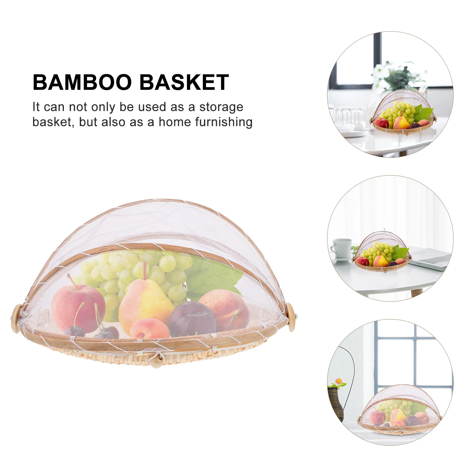 2 Pcs Bamboo Woven Baskets 30X18cm 28cm Round Square Mesh Storage Kitchen Tray Home Decor Eco Vegetable
2 Pcs Bamboo Woven Baskets 30X18cm 28cm Round Square Mesh Storage Kitchen Tray Home Decor Eco Vegetable