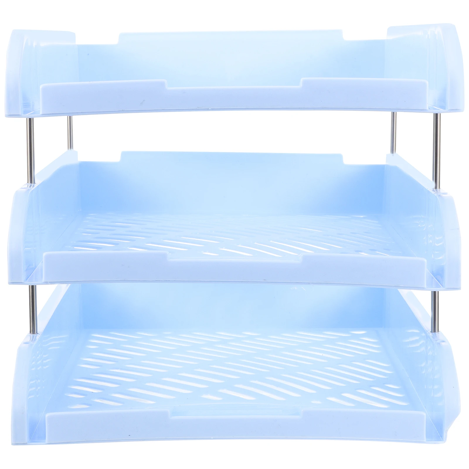 Three Layer File Tray Desktop ganizer Paper Storage Plastic Metal Office Home Stackable Document for Folders
Three Layer File Tray Desktop ganizer Paper Storage Plastic Metal Office Home Stackable Document for Folders