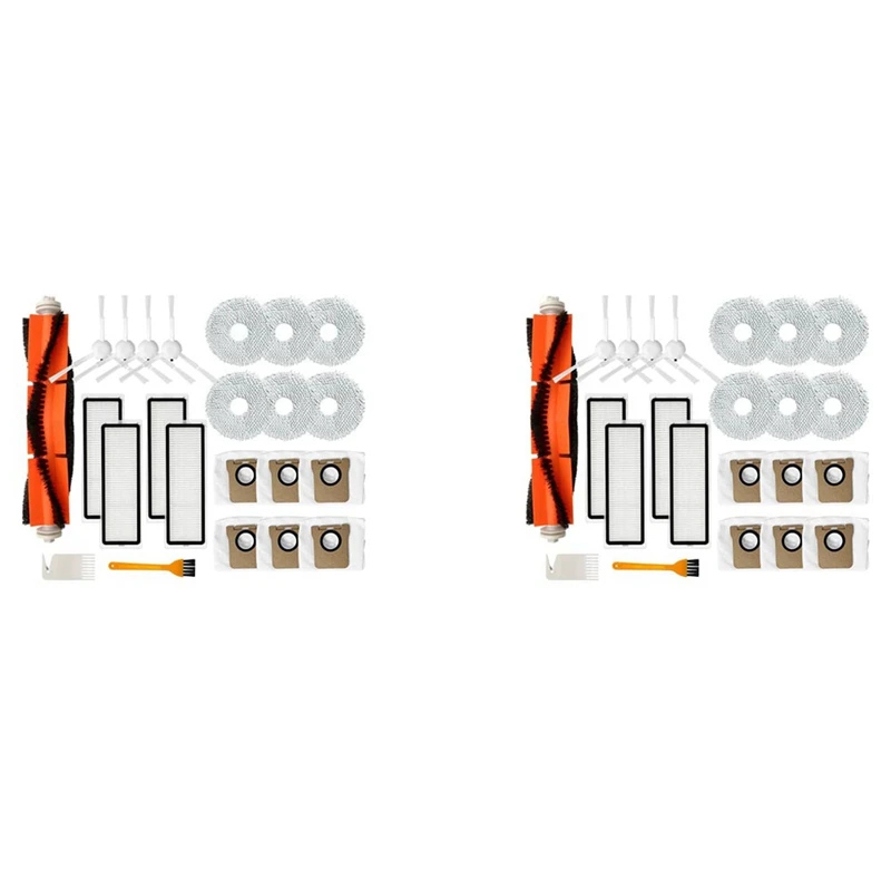 2X For Dreame Bot L10S Ultra Robot Vacuum Cleaner Replacement Accessories Main Brush Side Brush Hepa Filter Mop Rag
2X For Dreame Bot L10S Ultra Robot Vacuum Cleaner Replacement Accessories Main Brush Side Brush Hepa Filter Mop Rag
