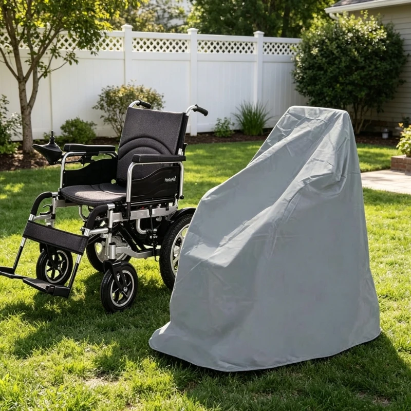 Water Resistant Powered Chair Cover constructed From 210D Polyester Fabric Featuring adjusted Cord And Storage Bag B03E
Water Resistant Powered Chair Cover constructed From 210D Polyester Fabric Featuring adjusted Cord And Storage Bag B03E