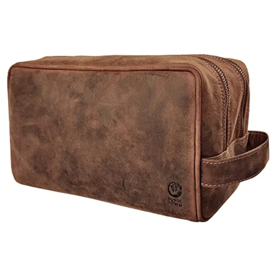 Full Grain Leather Travel Toiletry Bag - Cosmetic Makeup Kit Organizer
Full Grain Leather Travel Toiletry Bag - Cosmetic Makeup Kit Organizer