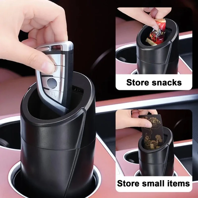 Car Trash Can Bin with Lid Leakproof Design Small Size Portable Automotive Waste Bin Ash Holder Car Interior Organizer
Car Trash Can Bin with Lid Leakproof Design Small Size Portable Automotive Waste Bin Ash Holder Car Interior Organizer