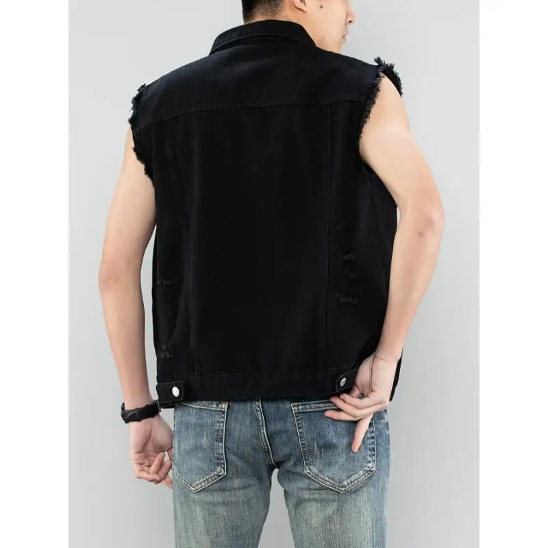Trendy Men's Denim Vest Fashionable Cowboy Style Inner Wear Casual Vest for Couples Spring Season Other Material 100%
Trendy Men's Denim Vest Fashionable Cowboy Style Inner Wear Casual Vest for Couples Spring Season Other Material 100%
