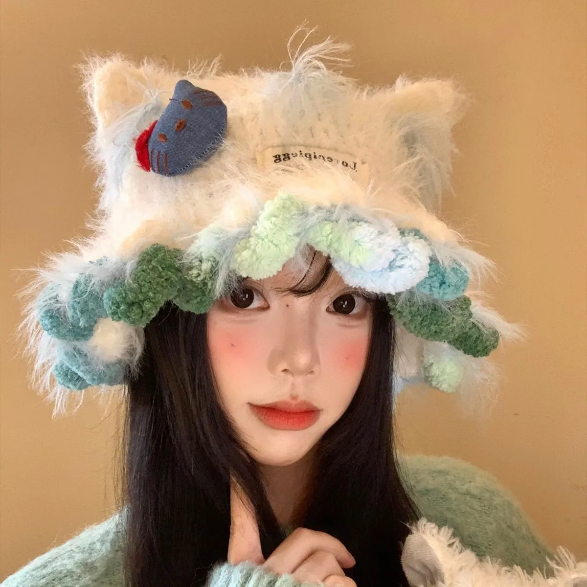 Sanrio Hello Kitty Girl hat winter cartoon keep warm By age kawalii Plus velvet sweet Plush hat Korean version bowknot gift Y2K
Sanrio Hello Kitty Girl hat winter cartoon keep warm By age kawalii Plus velvet sweet Plush hat Korean version bowknot gift Y2K