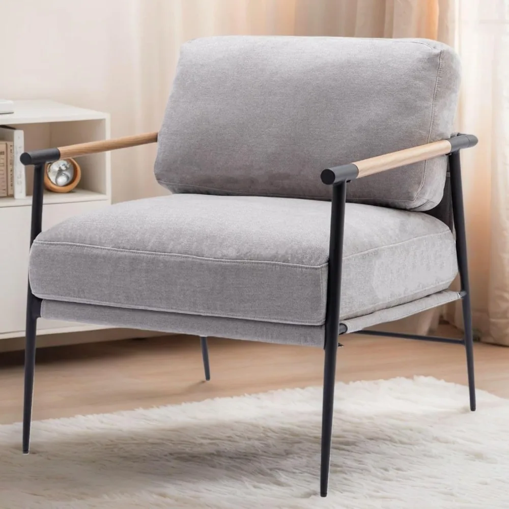Mid-century Chenille Decorative Chair, Super Soft Living Room Chair, Metal Legs, Modern Upholstered Chair with Arms
Mid-century Chenille Decorative Chair, Super Soft Living Room Chair, Metal Legs, Modern Upholstered Chair with Arms