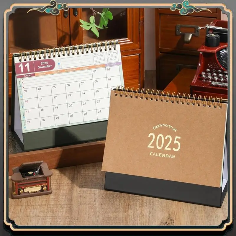 ASMA-Small Desk Calendar Stand Up Flip Desk Calendar - Coil Bound Monthly Desk Calendar For Home Office
ASMA-Small Desk Calendar Stand Up Flip Desk Calendar - Coil Bound Monthly Desk Calendar For Home Office
