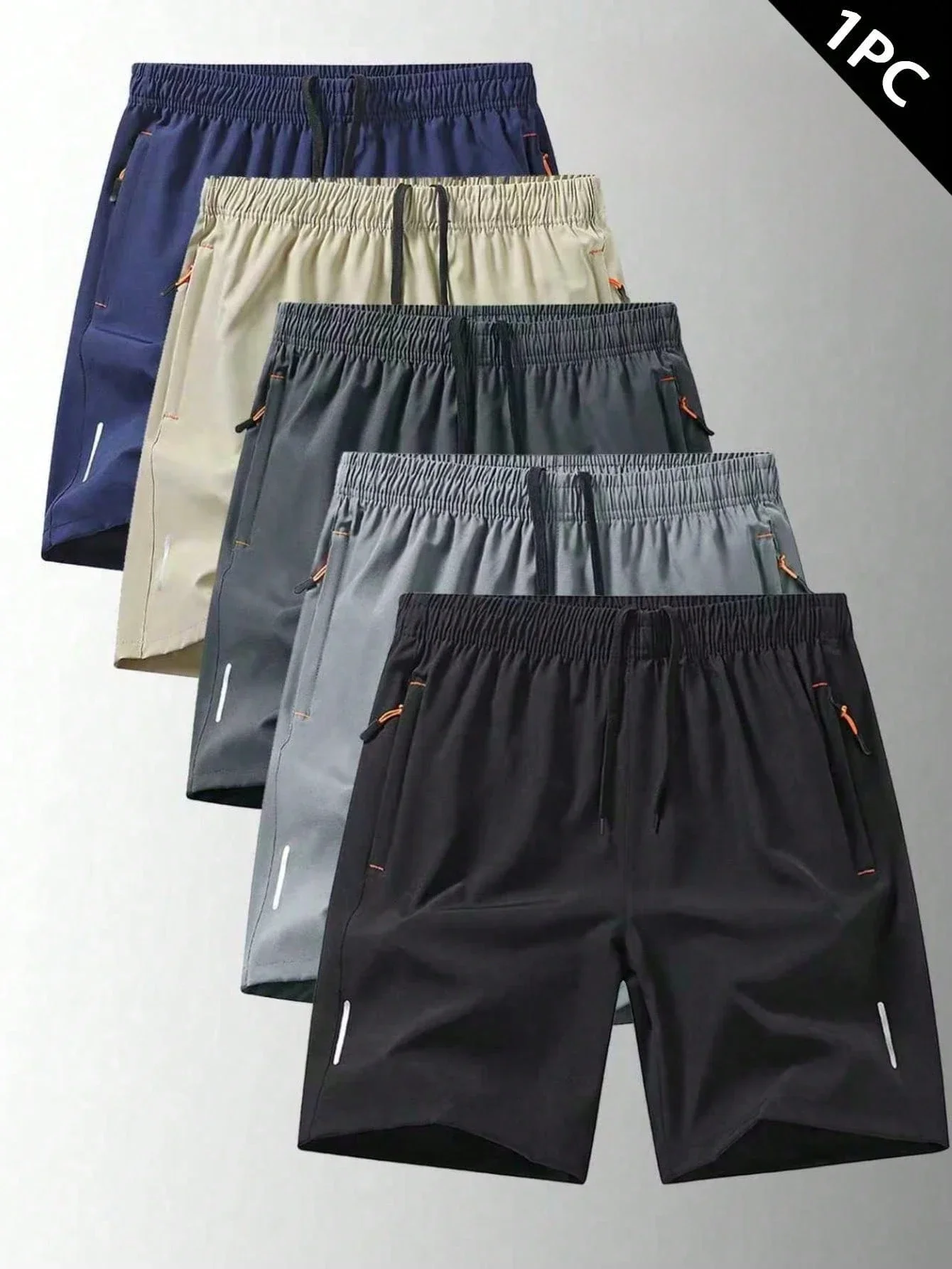 Men's Ice Silk Sports Shorts Loose Fit Elastic Waist Drawstring Side Pockets Summer
Men's Ice Silk Sports Shorts Loose Fit Elastic Waist Drawstring Side Pockets Summer