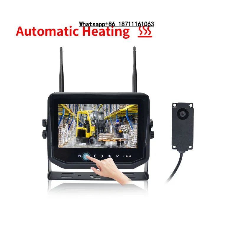 Wireless Kit System Car Security Front View Cam 7 Inch Screen Forklift Truck RV Trailer Wireless Backup
Wireless Kit System Car Security Front View Cam 7 Inch Screen Forklift Truck RV Trailer Wireless Backup