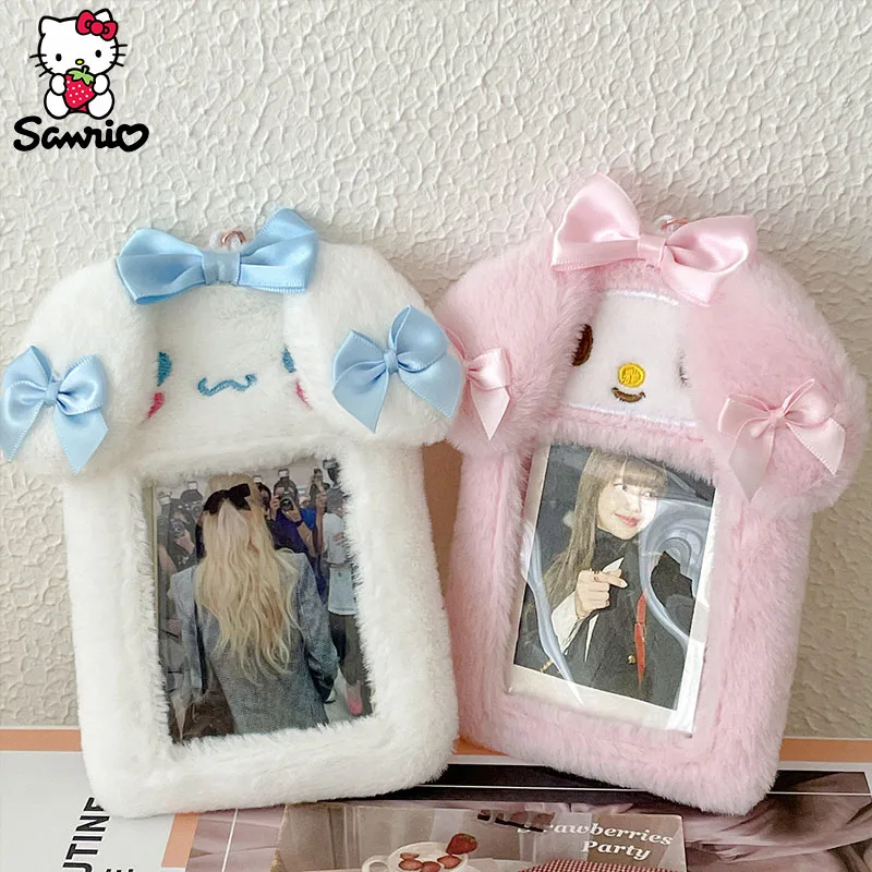 Sanrio Accessories Cinnamoroll Plush ID Card Holder My Melody Photo Album Bank Bus Card Case Bag Pendant Keychain Kid Gift Girl
Sanrio Accessories Cinnamoroll Plush ID Card Holder My Melody Photo Album Bank Bus Card Case Bag Pendant Keychain Kid Gift Girl