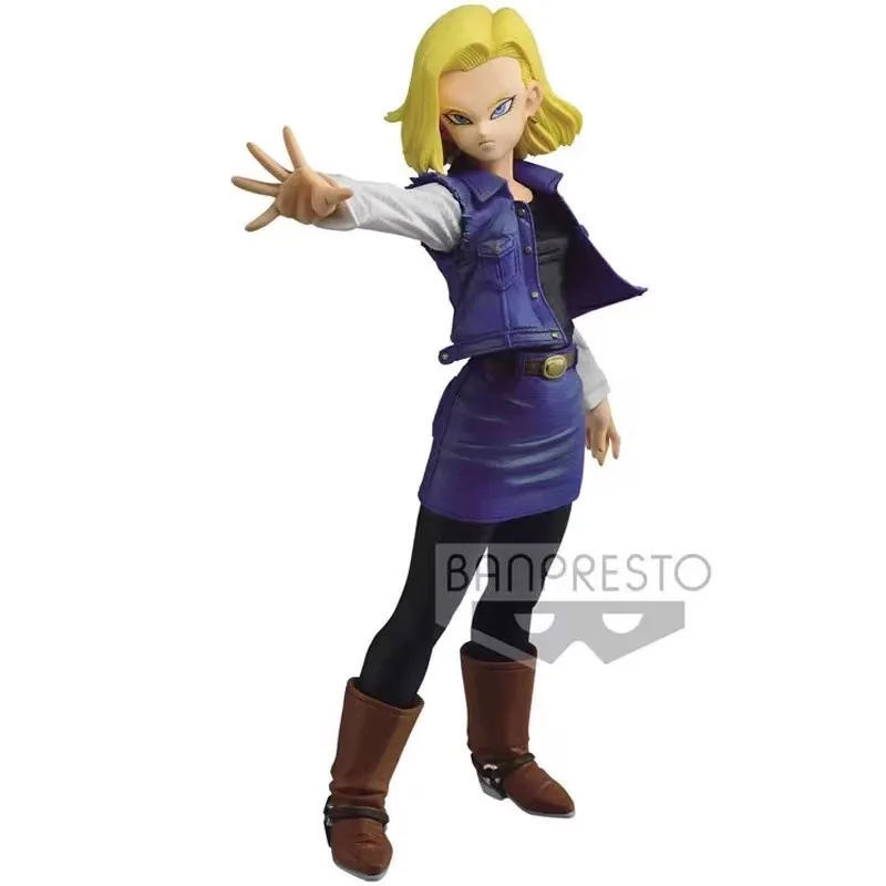Bandai Original Anime Dragon Ball Z MATCH MAKERS Android 18 PVC Action Figures Collectible Model Rivals Doll Toys Gifts for Kids
Bandai Original Anime Dragon Ball Z MATCH MAKERS Android 18 PVC Action Figures Collectible Model Rivals Doll Toys Gifts for Kids