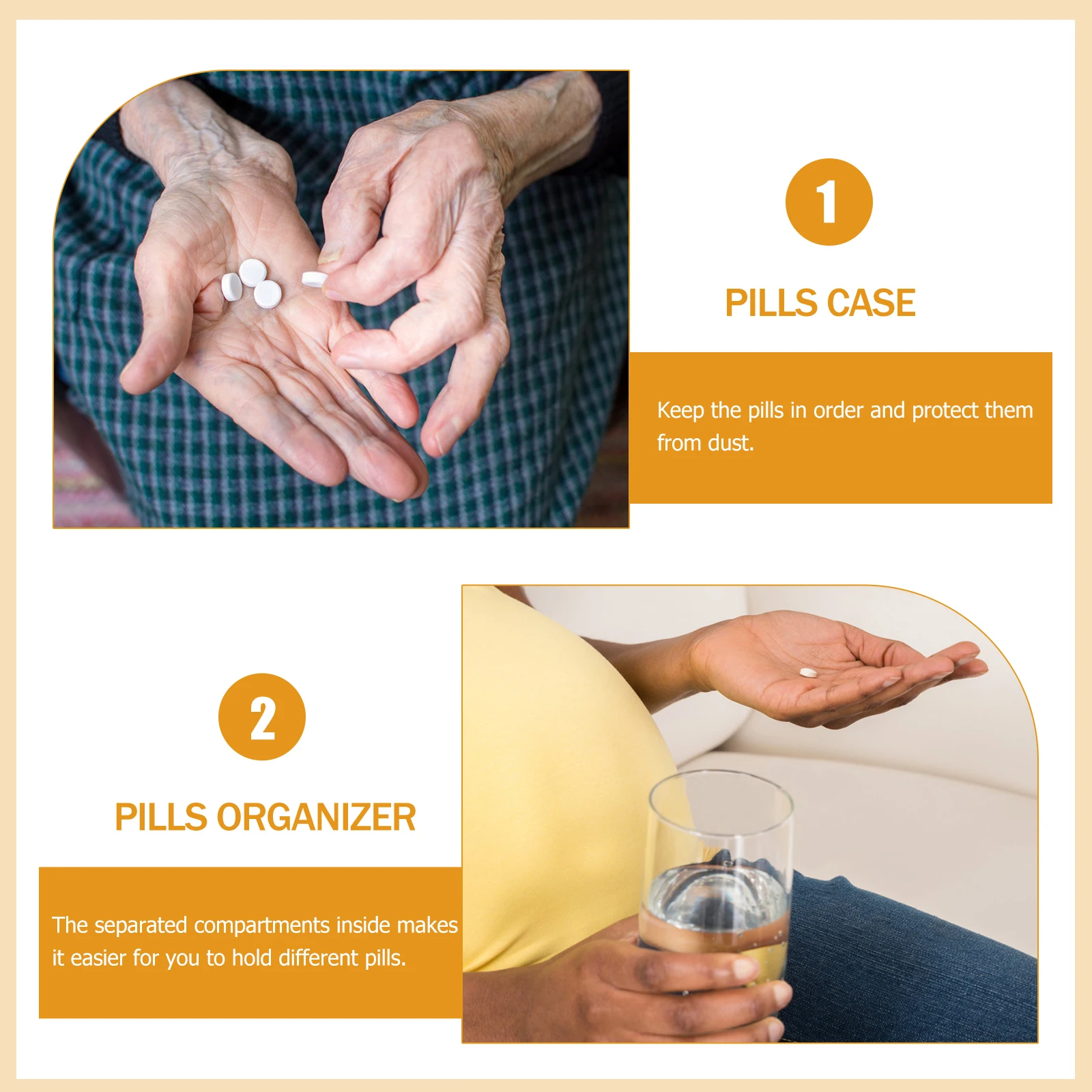 6 шт., органайзер для аптечки, портативный герметичный чехол, дорожная коробка для таблеток, диспенсер для таблеток, контейнер для хранения, бытовой держатель
6 шт., органайзер для аптечки, портативный герметичный чехол, дорожная коробка для таблеток, диспенсер для таблеток, контейнер для хранения, бытовой держатель