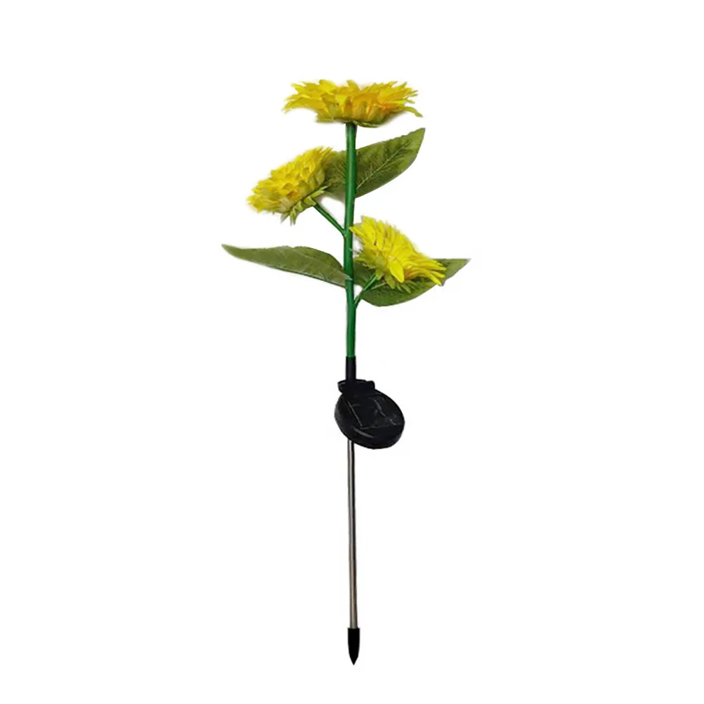 1Pcs Sunflower Solar Lamp LED Landscape Light Decorative Garden Lawn Lamp Waterproof Yellow Outdoor Yard Ground Lighting
1Pcs Sunflower Solar Lamp LED Landscape Light Decorative Garden Lawn Lamp Waterproof Yellow Outdoor Yard Ground Lighting