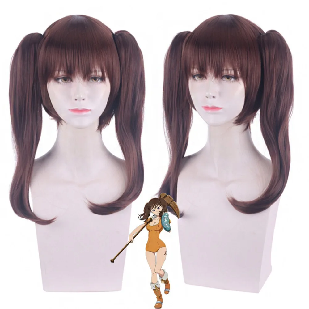 Парик для косплея Seven Deadly Sins Diane с двойной клипсой на косичках, длинный коричневый костюм для волос в стиле аниме
Парик для косплея Seven Deadly Sins Diane с двойной клипсой на косичках, длинный коричневый костюм для волос в стиле аниме