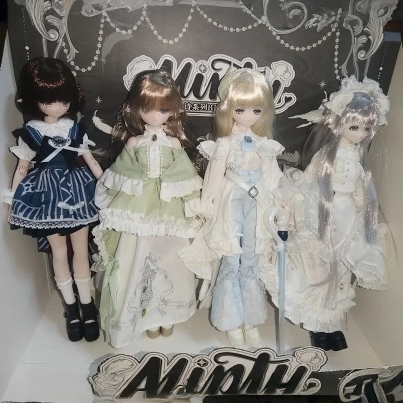 New Original COME4FREE Mi Tian Fourth Generation Feather Mist Poem Special Six Hair Transplant BJD Blind Box Movable Doll Toys
New Original COME4FREE Mi Tian Fourth Generation Feather Mist Poem Special Six Hair Transplant BJD Blind Box Movable Doll Toys