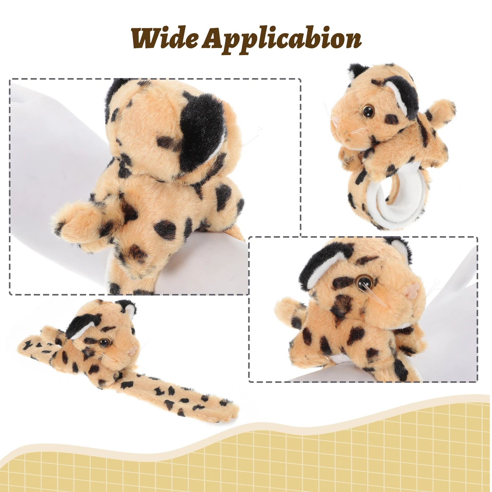 Simulated Animal Bracelet Kids Giraffe Stuff Slap Bracelets for The Wrist Animals Small Snap Cuff Bands
Simulated Animal Bracelet Kids Giraffe Stuff Slap Bracelets for The Wrist Animals Small Snap Cuff Bands