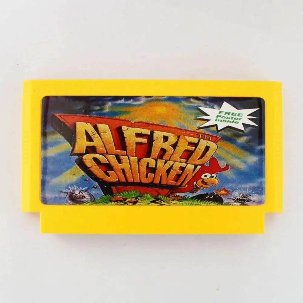 Alfred Chicken 60 Pin Game Card For 8 Bit Subor Game Player
Alfred Chicken 60 Pin Game Card For 8 Bit Subor Game Player