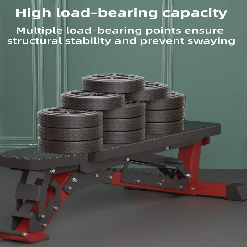 Adjustable Dumbbell Stool Home Multi-functional Fitness Weightlifting Chair Flat Plate Adjustable and Foldable Design
Adjustable Dumbbell Stool Home Multi-functional Fitness Weightlifting Chair Flat Plate Adjustable and Foldable Design