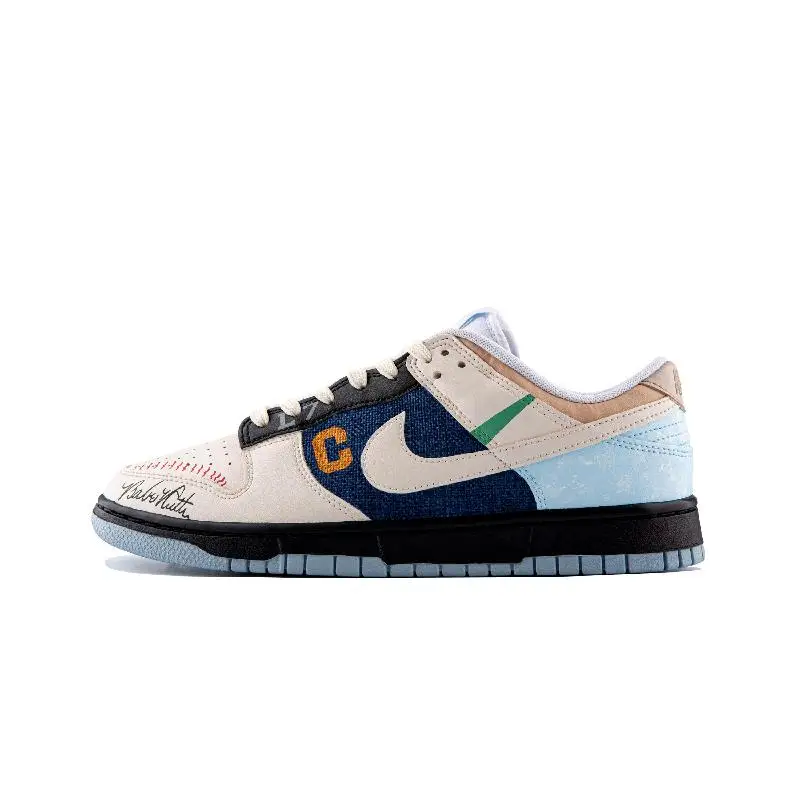 【Customize】Nike Dunk Skateboarding Shoes Men Low-top Beige Blue Sneakers shoes DV0831-109
【Customize】Nike Dunk Skateboarding Shoes Men Low-top Beige Blue Sneakers shoes DV0831-109