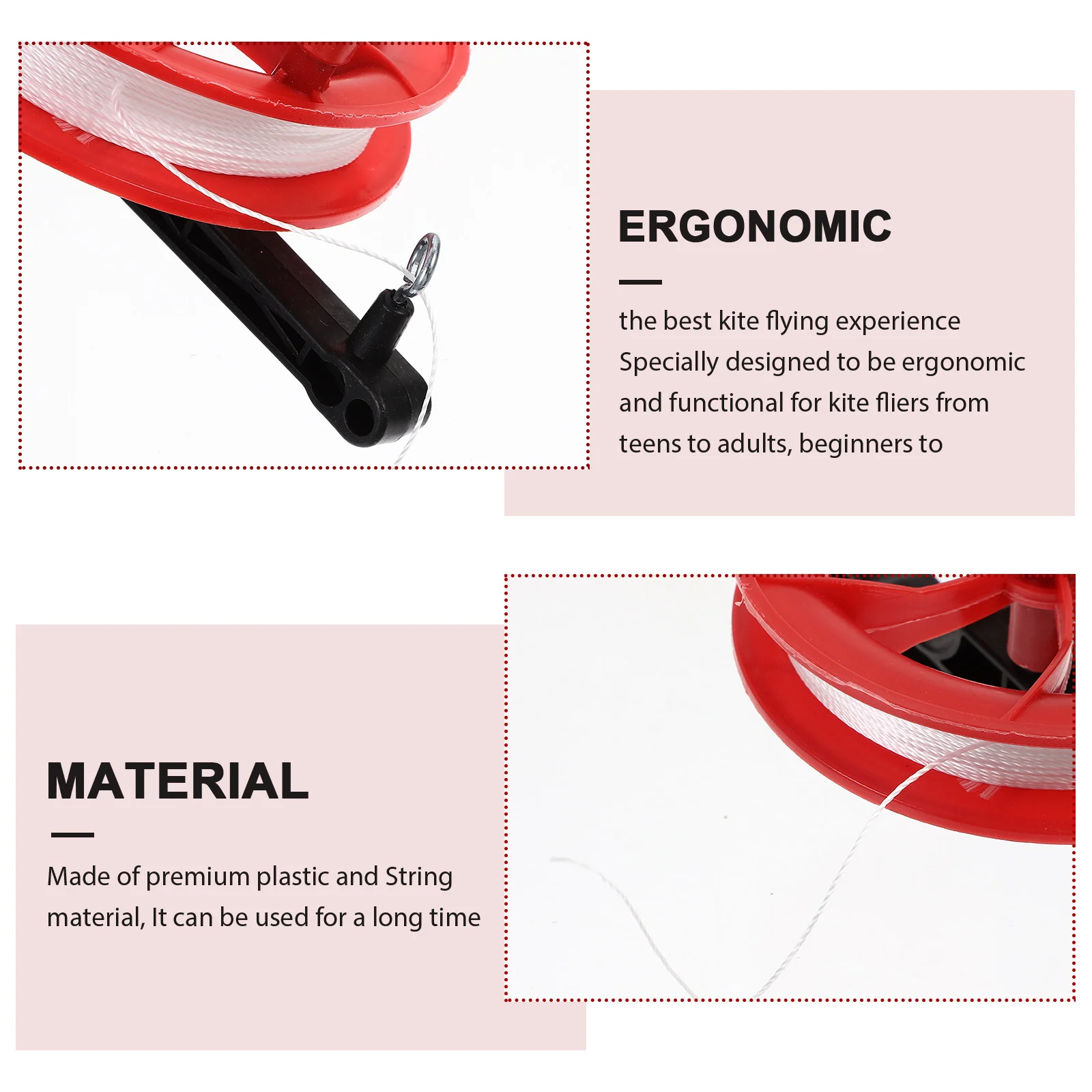 2 Pcs Kite Reel Line Winder Rice Noodle Accessories Wire Outdoor Sports Tool Winding 
2 Pcs Kite Reel Line Winder Rice Noodle Accessories Wire Outdoor Sports Tool Winding