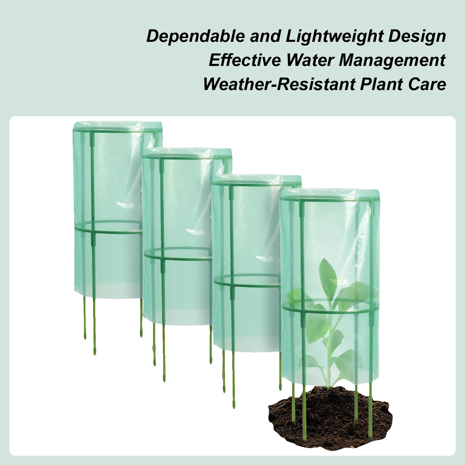 Garden Cloches Seedling Plant Cloches for Garden 4 Pieces Frost Protection Reusable Animals Guard Cage for Blueberry Bushes
Garden Cloches Seedling Plant Cloches for Garden 4 Pieces Frost Protection Reusable Animals Guard Cage for Blueberry Bushes