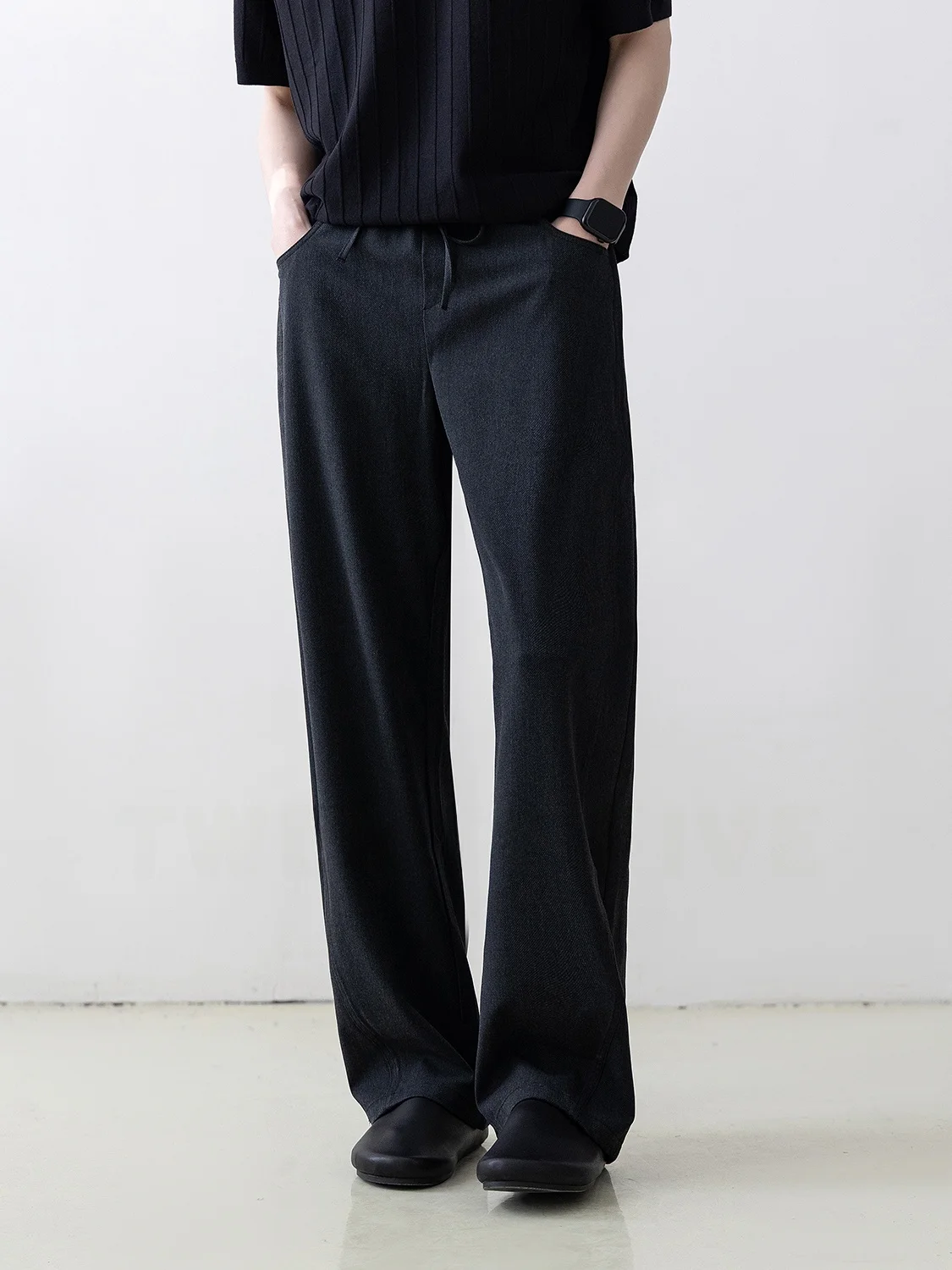 Men's Casual Straight Leg Pants Anti-Wrinkle Smooth Drapey Cotton Polyester Blend Lenzing Lyocell Fiber Youth Spring Season
Men's Casual Straight Leg Pants Anti-Wrinkle Smooth Drapey Cotton Polyester Blend Lenzing Lyocell Fiber Youth Spring Season