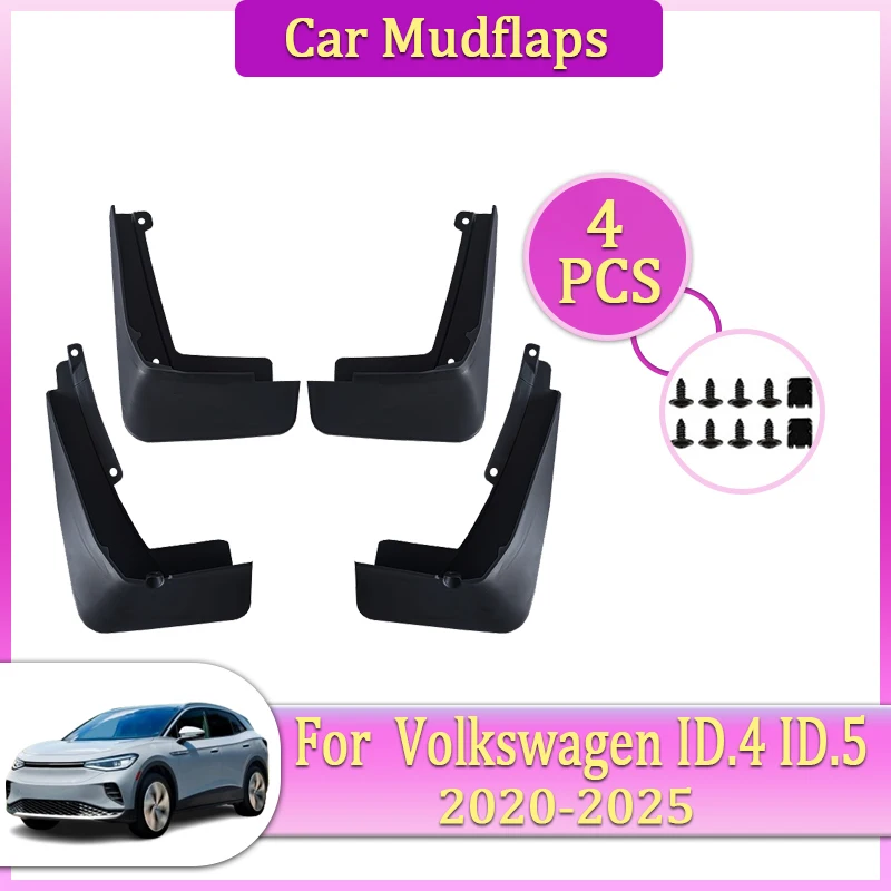Car Mudguards Parts For Volkswagen VW ID.4 ID.5 ID4 ID5 2020~2024 2025 Mudflap Tool Fender Flare Cover Guard Auto Mud Accessorie
Car Mudguards Parts For Volkswagen VW ID.4 ID.5 ID4 ID5 2020~2024 2025 Mudflap Tool Fender Flare Cover Guard Auto Mud Accessorie