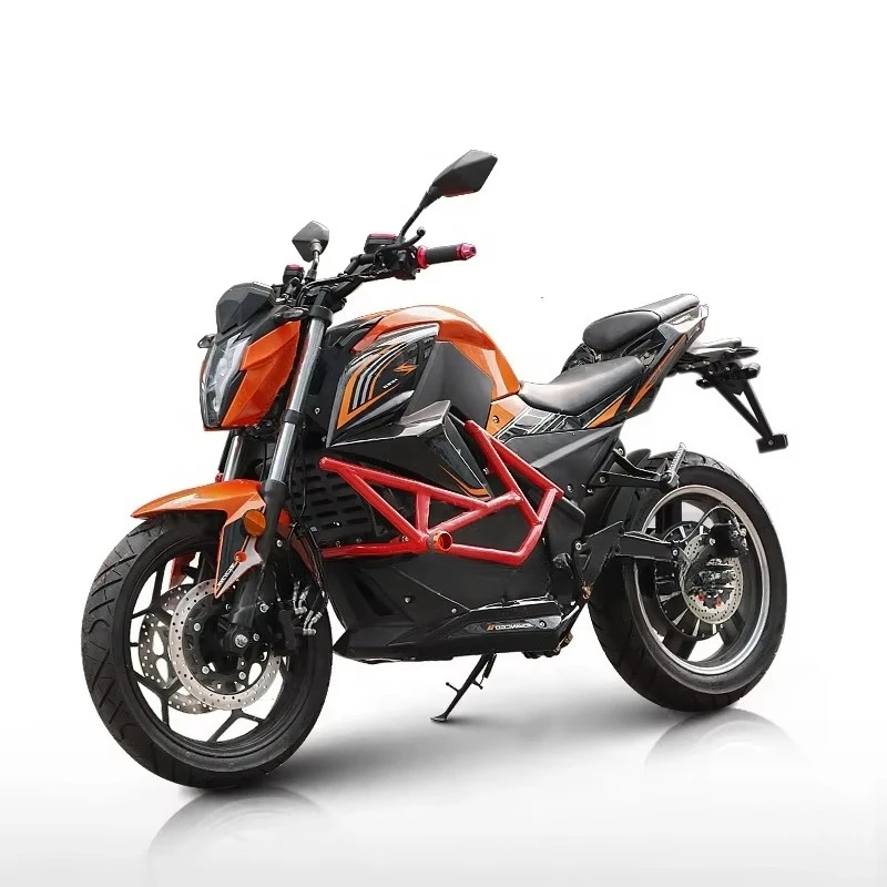 STLF 5000W 110km/h Powerful Brushless Chopper Cool Street Dirt Bike Off-Road Racer Electric High-Speed with Lithium Battery
STLF 5000W 110km/h Powerful Brushless Chopper Cool Street Dirt Bike Off-Road Racer Electric High-Speed with Lithium Battery
