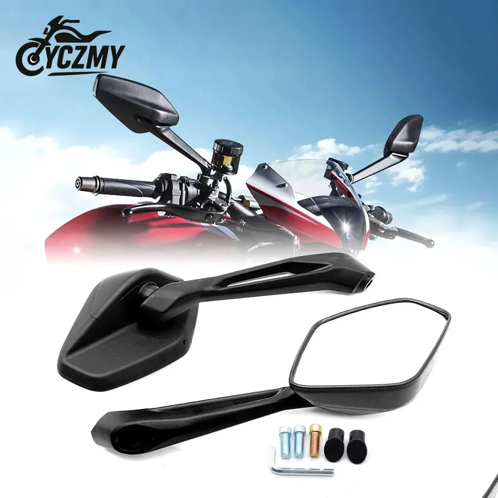 Заднее зеркало для мотоцикла M10, скутер, уличный велосипед, белое стекло, универсальное зеркало заднего вида, аксессуары для Bajaj/Kawasaki Dominar 400
Заднее зеркало для мотоцикла M10, скутер, уличный велосипед, белое стекло, универсальное зеркало заднего вида, аксессуары для Bajaj/Kawasaki Dominar 400
