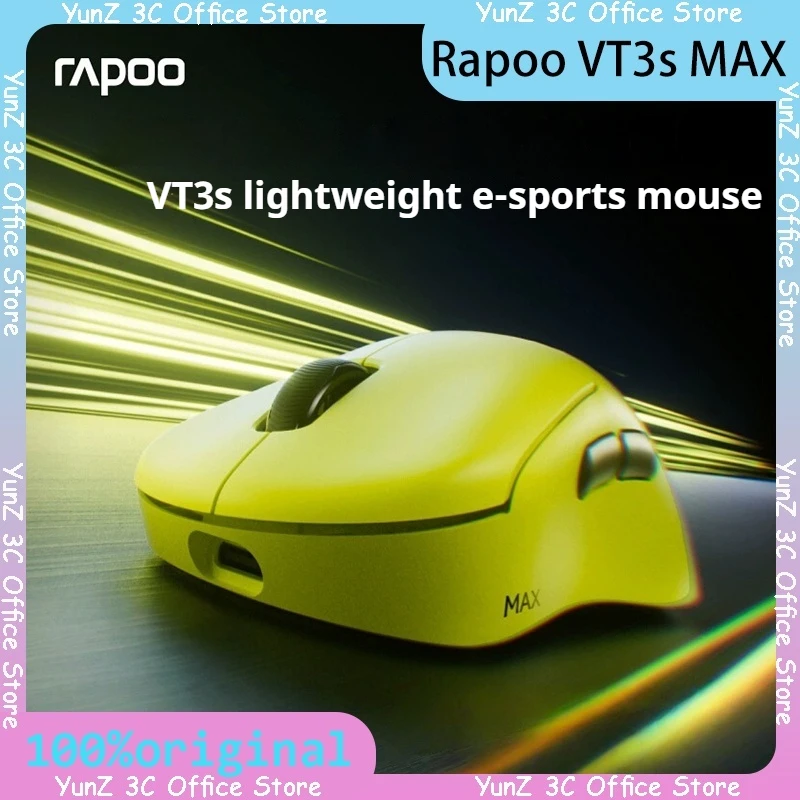 Беспроводная мышь Rapoo VT3s MAX PAW3950, легкая, двухрежимная, двойная, 8K, эргономичная игровая мышь для киберспорта, компьютерные подарочные аксессуары
Беспроводная мышь Rapoo VT3s MAX PAW3950, легкая, двухрежимная, двойная, 8K, эргономичная игровая мышь для киберспорта, компьютерные подарочные аксессуары