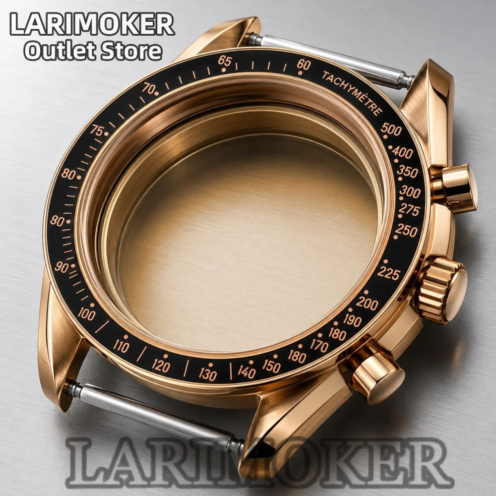 LARIMOKER 40mm Men's Chronograph Watch Case Suitable for VK63 VK64 Quartz Movement Coated Glass Stainless Steel Waterproof
LARIMOKER 40mm Men's Chronograph Watch Case Suitable for VK63 VK64 Quartz Movement Coated Glass Stainless Steel Waterproof