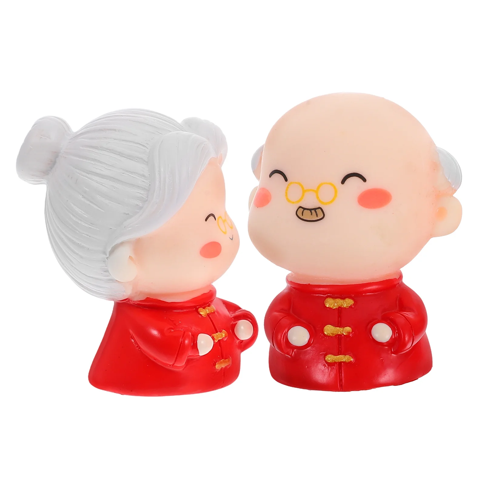 2 Pcs Cake Decorating for Seniors Elderly Couple Statue Figurine Bust Miniature Figurines Ornament Resin Loving
2 Pcs Cake Decorating for Seniors Elderly Couple Statue Figurine Bust Miniature Figurines Ornament Resin Loving