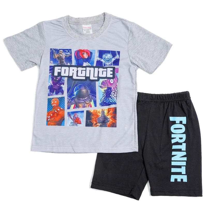 Fortnite Cartoon T-shirt Outfits Summer Clothing Short Sleeve Tops Shorts Casual Tracksuits Fantasy Figurines Birthday Gift
Fortnite Cartoon T-shirt Outfits Summer Clothing Short Sleeve Tops Shorts Casual Tracksuits Fantasy Figurines Birthday Gift