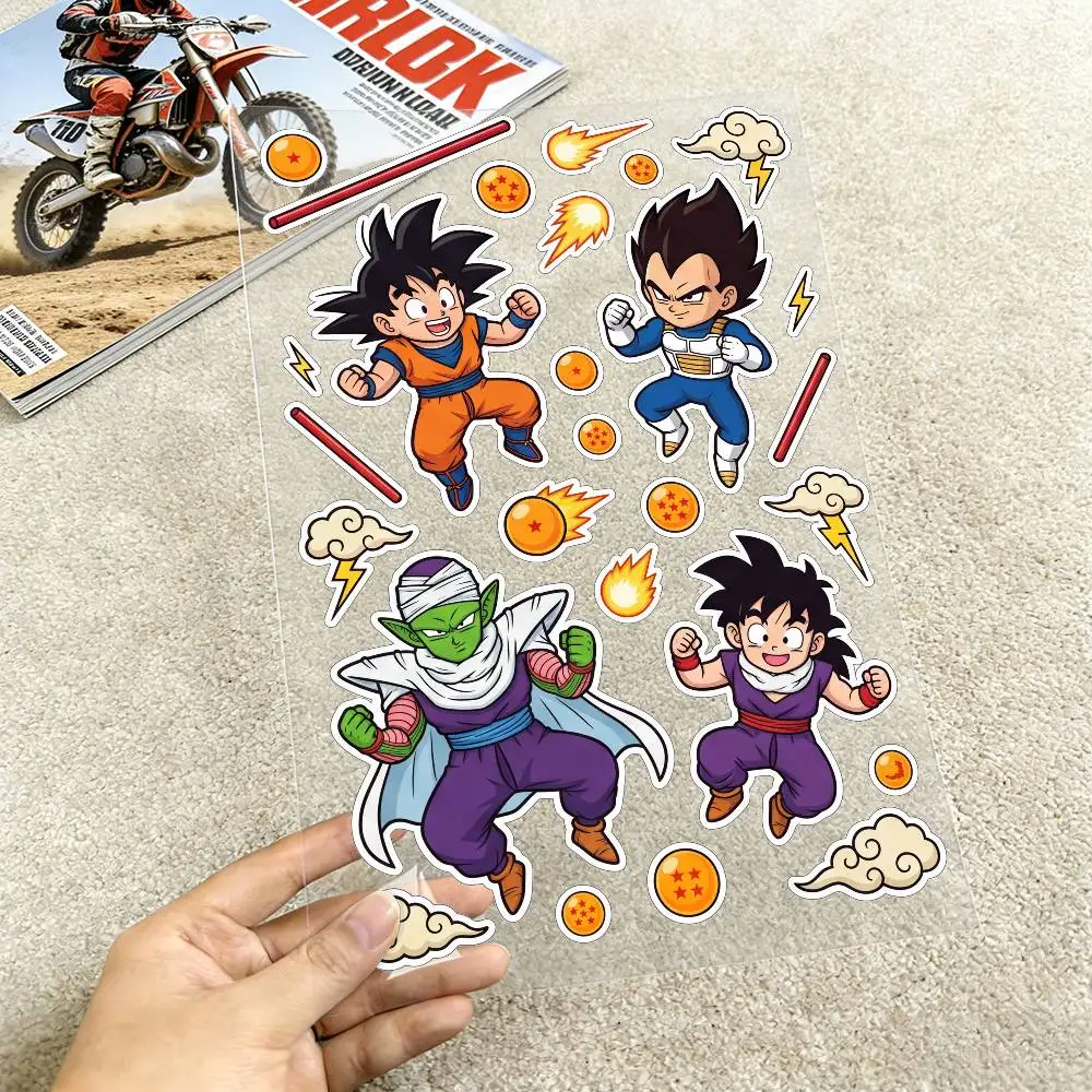 DRAGON BALL GOKU Reflective motorcycle stickers, 3M safety warning at night in the dark scooter helmets
DRAGON BALL GOKU Reflective motorcycle stickers, 3M safety warning at night in the dark scooter helmets