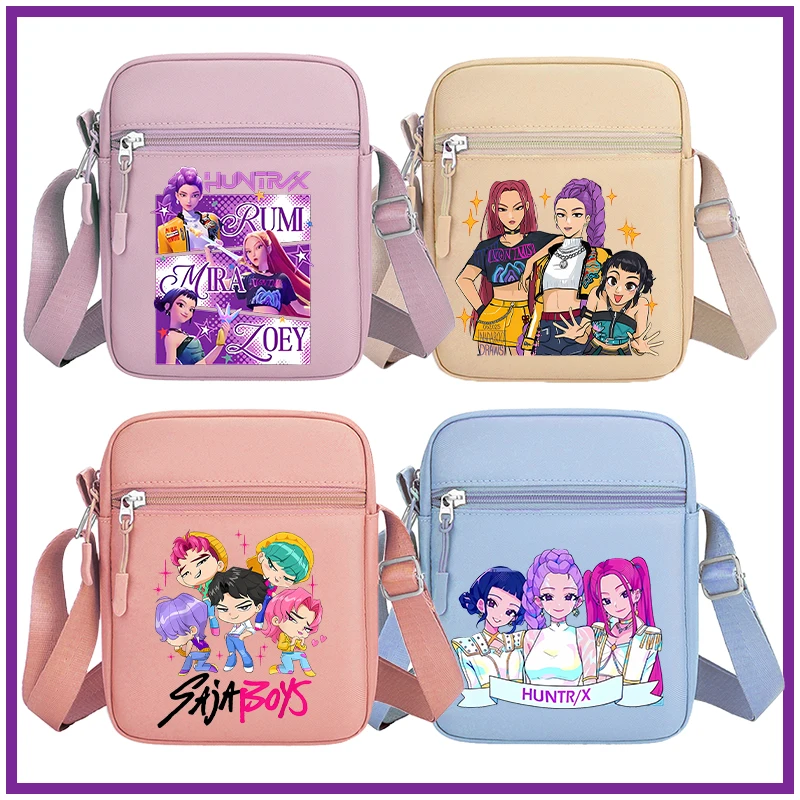 KPop Demon Hunterss Shoulder Bags Cartoon Anime Pattern Crossbody Bag Boys Girls Fashion Large Capacity Handbag Birthday Gifts
KPop Demon Hunterss Shoulder Bags Cartoon Anime Pattern Crossbody Bag Boys Girls Fashion Large Capacity Handbag Birthday Gifts