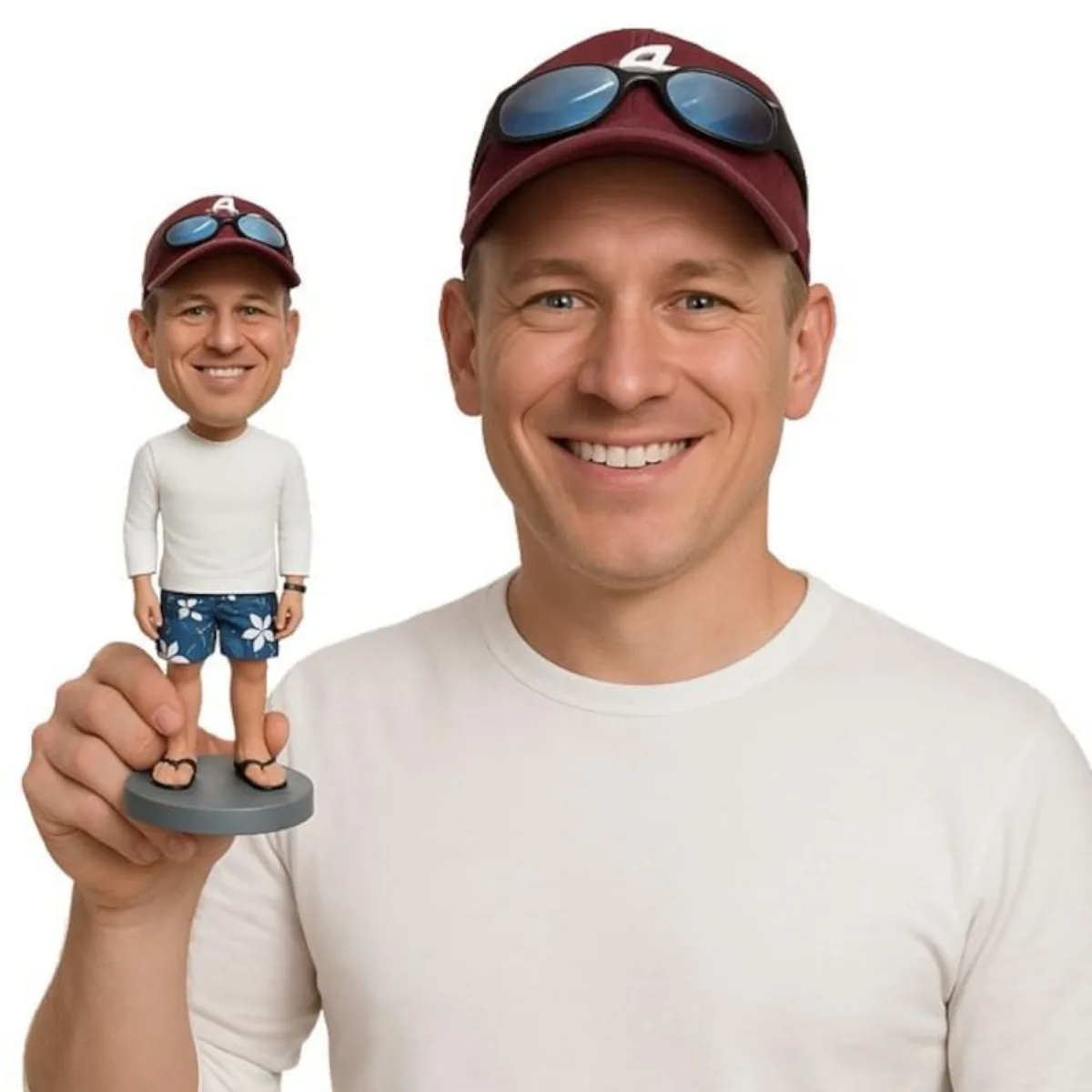 Персонализированный кукольный бобблхед ручной работы из глины по фото, фигурка-бобблхед, креативный декор
Персонализированный кукольный бобблхед ручной работы из глины по фото, фигурка-бобблхед, креативный декор