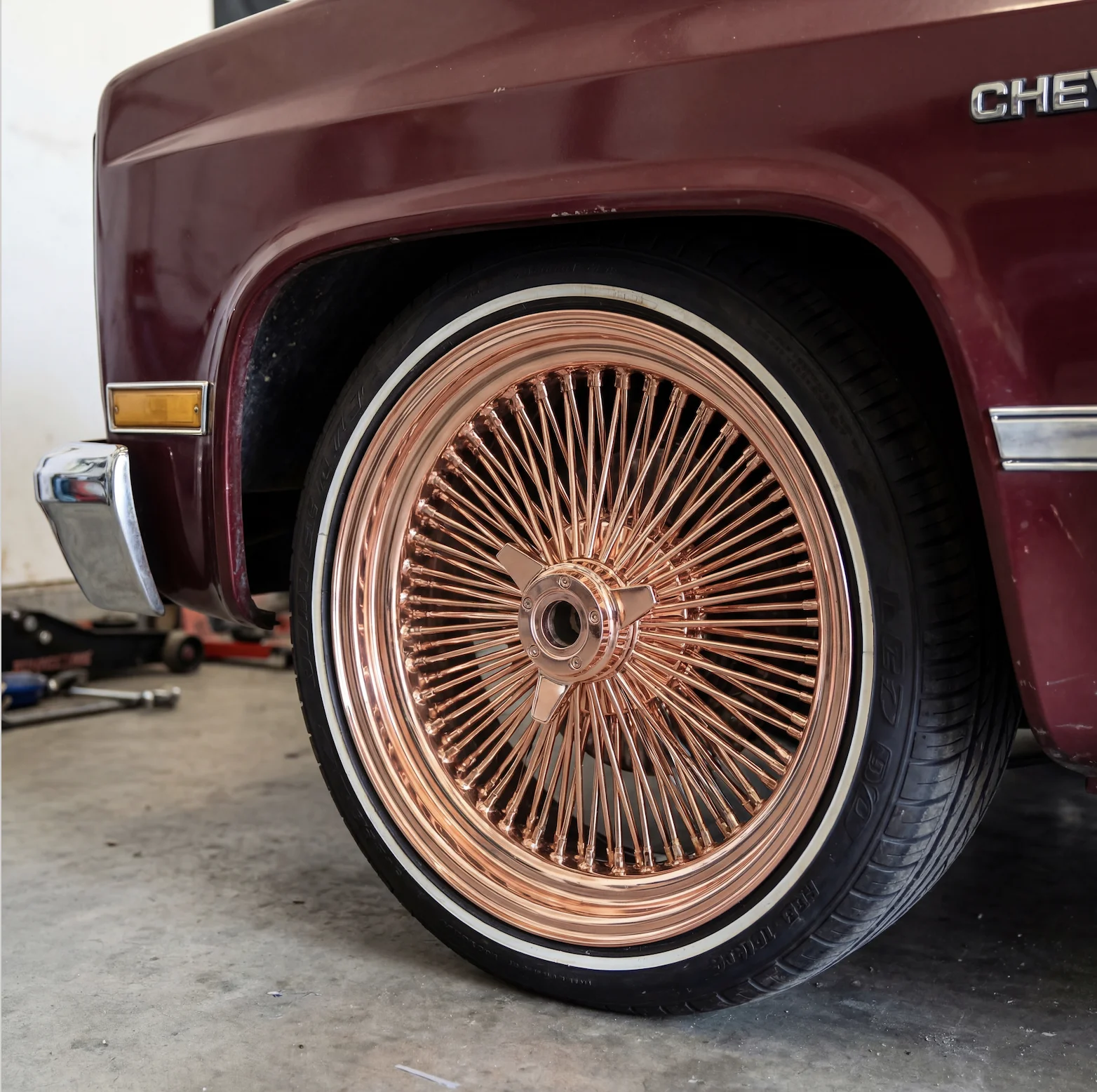 Chrome Forged Aluminum Rims 20/22/24 Inch 5*127/120.65 All Gold Multi-Spoke New Wire Wheels
Chrome Forged Aluminum Rims 20/22/24 Inch 5*127/120.65 All Gold Multi-Spoke New Wire Wheels