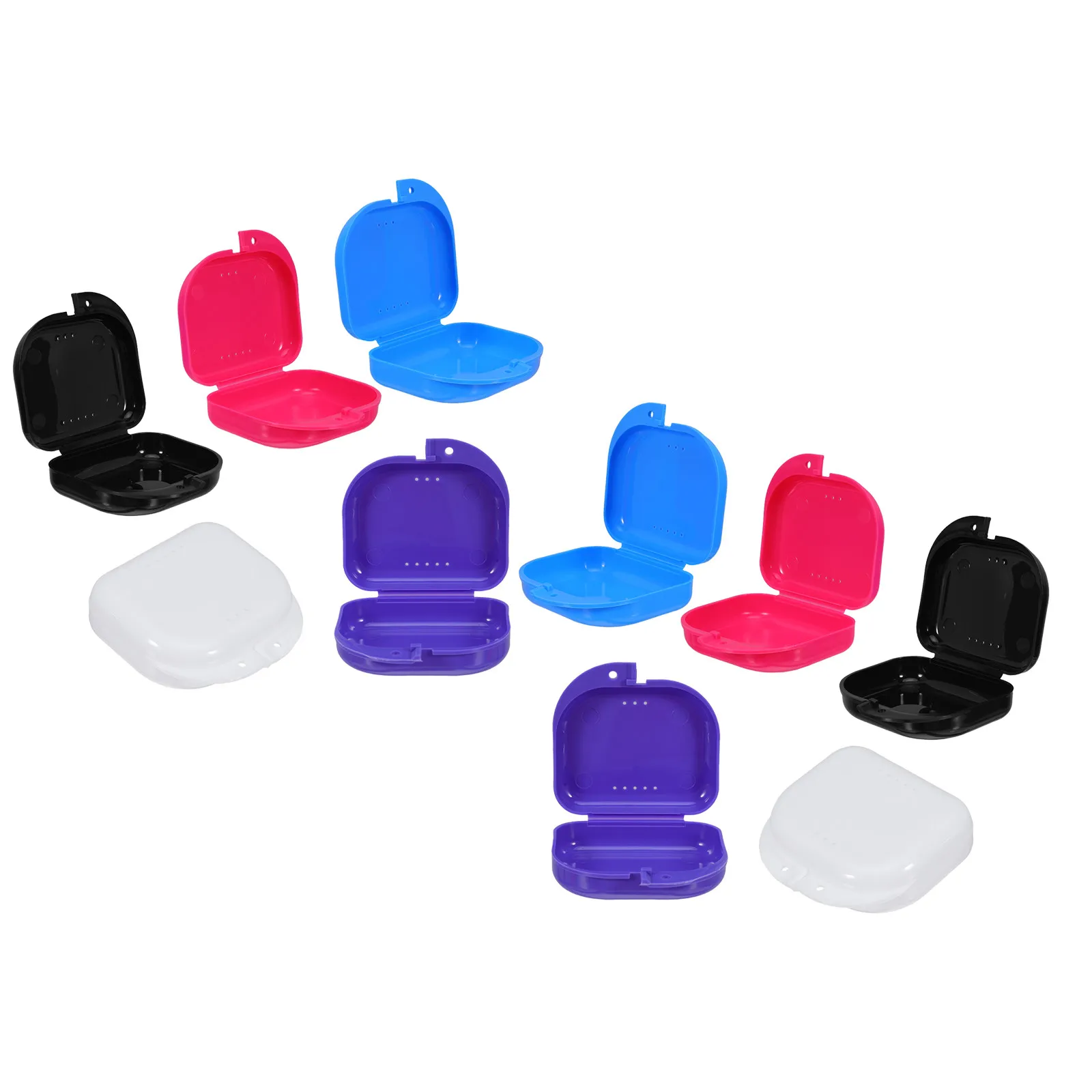 10Pcs Retainer Storage Box Cute Compact Denture Container Breathable Vent Holes Orthodontic Appliance Case Leakproof Travel
10Pcs Retainer Storage Box Cute Compact Denture Container Breathable Vent Holes Orthodontic Appliance Case Leakproof Travel