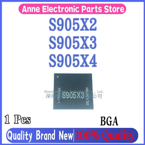 (1piece)100% New S905X2 S905X3 S905X4 BGA