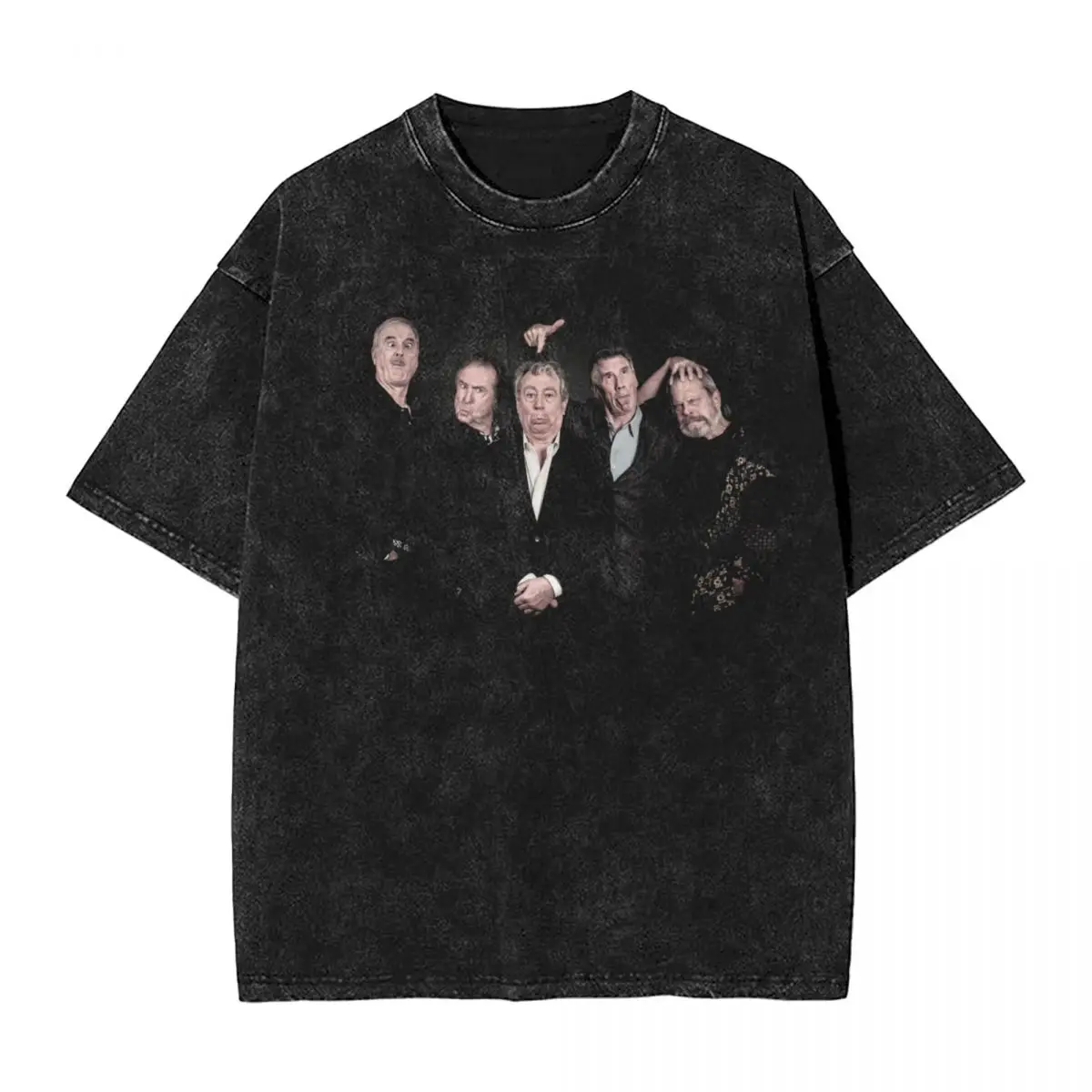Monty Python Photo Washed T-Shirt Men Comedy Group Vintage Cotton T-Shirts Summer Breathable Trendy Cool Tee Shirt Loose Tops
Monty Python Photo Washed T-Shirt Men Comedy Group Vintage Cotton T-Shirts Summer Breathable Trendy Cool Tee Shirt Loose Tops