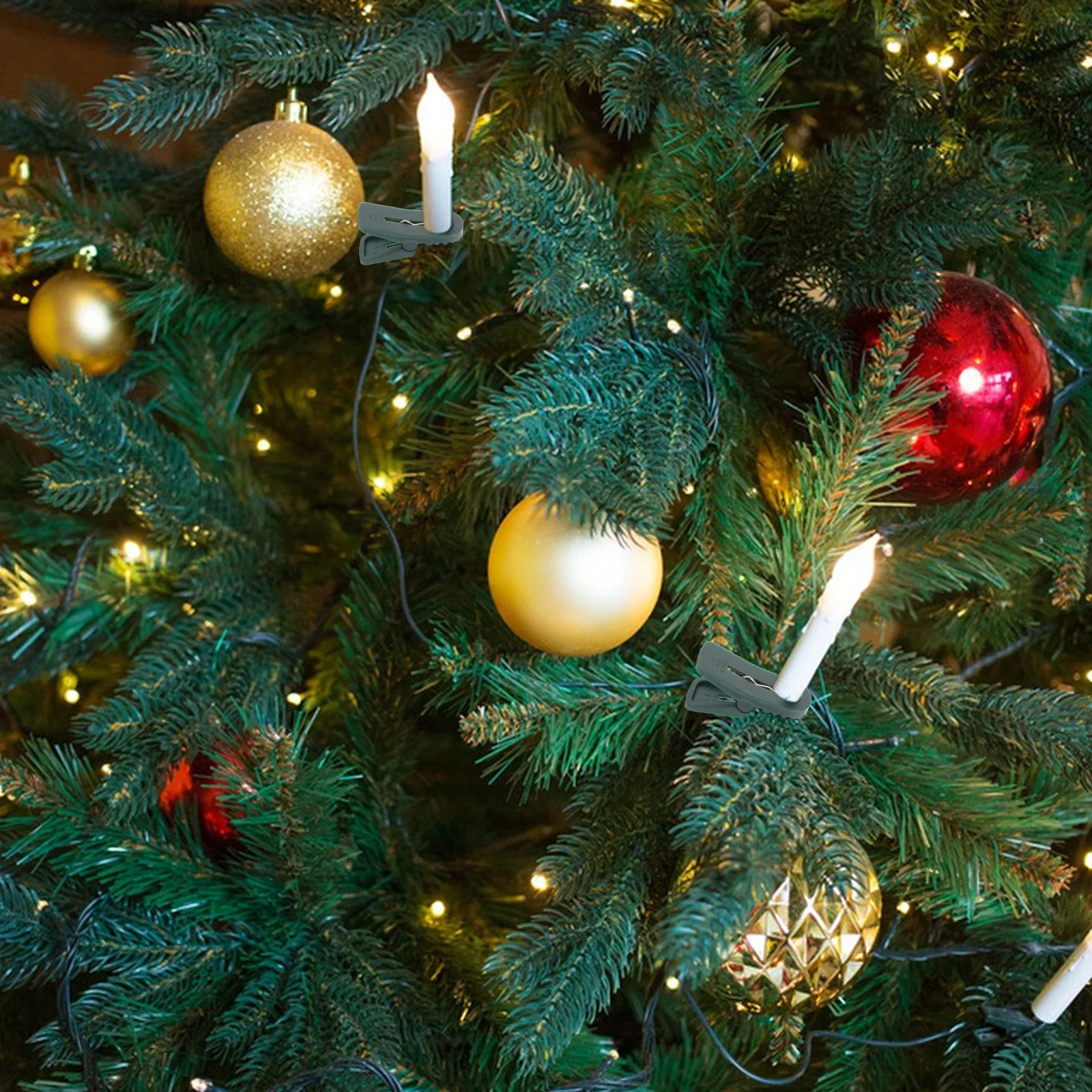 30Pcs Vintage Christmas Clips Plastic Clip on Taper Holder for Tree Garland Wreath Holiday Event Decorations
30Pcs Vintage Christmas Clips Plastic Clip on Taper Holder for Tree Garland Wreath Holiday Event Decorations