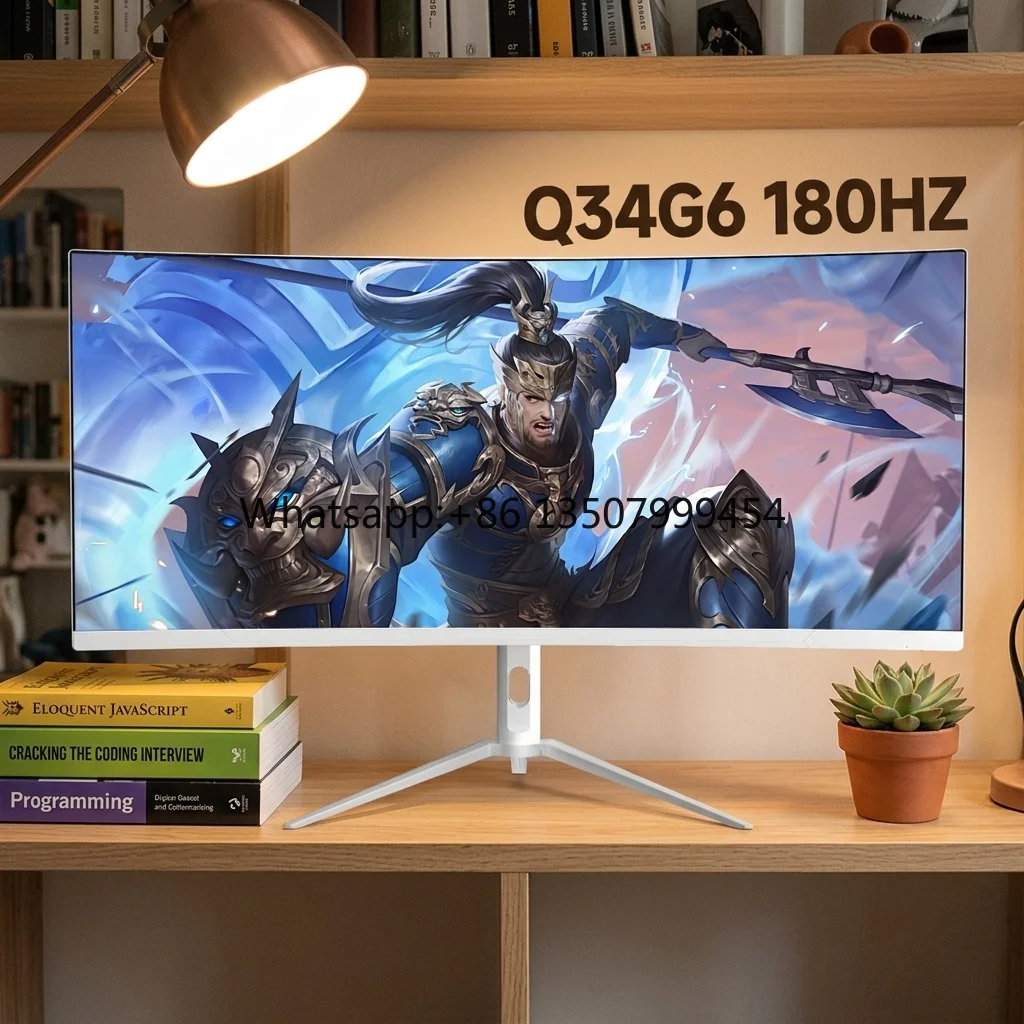 34inch 4K 180Hz Curvevd HVA Panel 1ms Response Time 100% SRGB Gamer Gaming Monitor for PC
34inch 4K 180Hz Curvevd HVA Panel 1ms Response Time 100% SRGB Gamer Gaming Monitor for PC